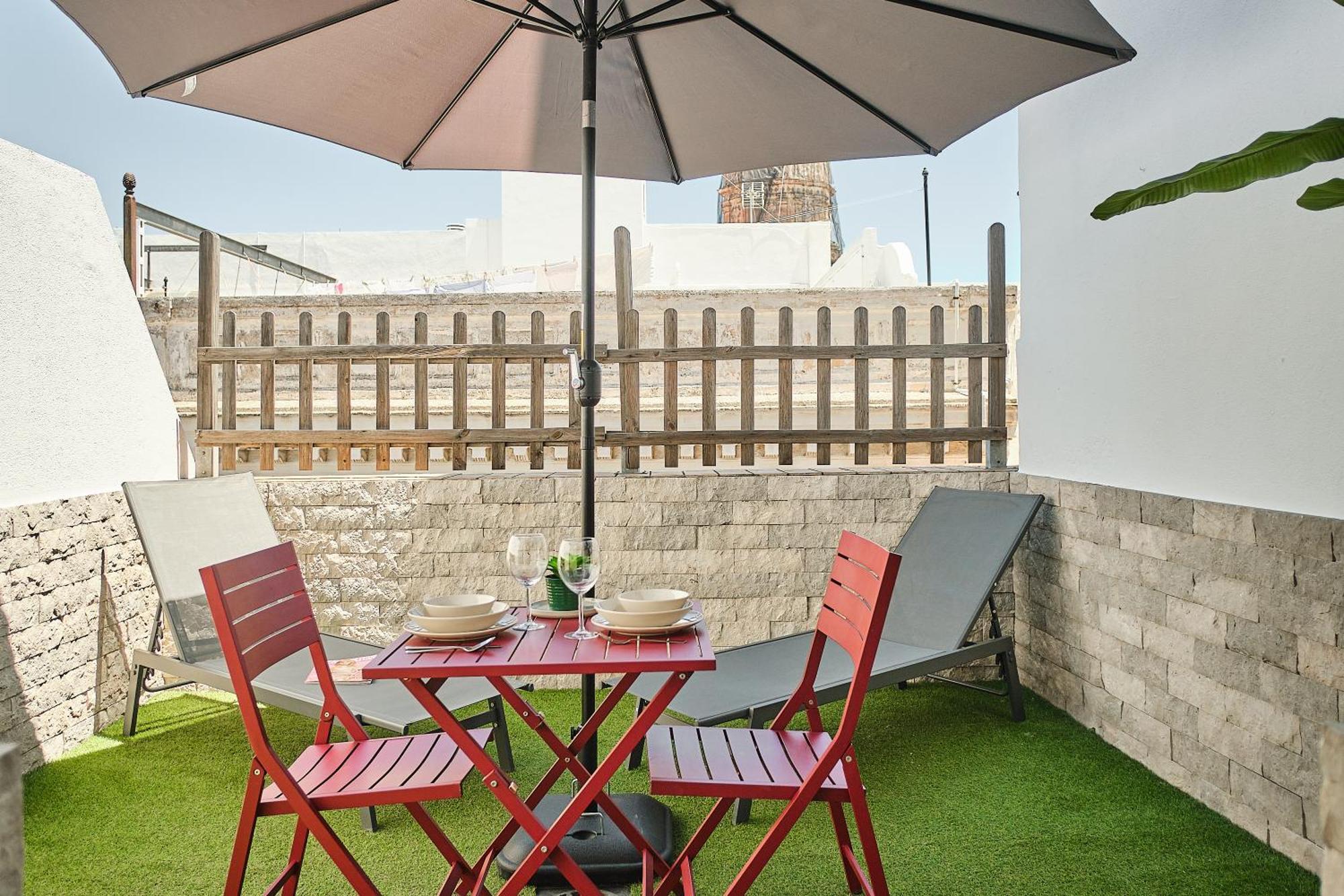 Studio Novena Little Apartments Cádiz Eksteriør bilde